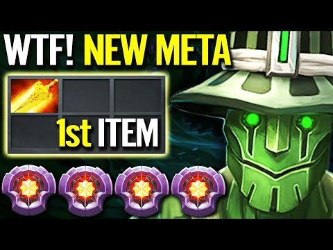 WTF 1st Item Rubick Insane Build - Dota 2 NEW META Mid Rubick 2019