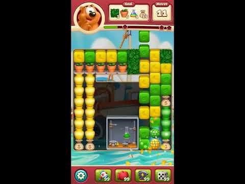 Toon Blast Level 8249 - NO BOOSTERS 🐻🐺🐱 | SKILLGAMING ✔️