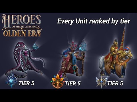 Every Unit from HoMM Olden Era is TIER LISTED, in a literal way