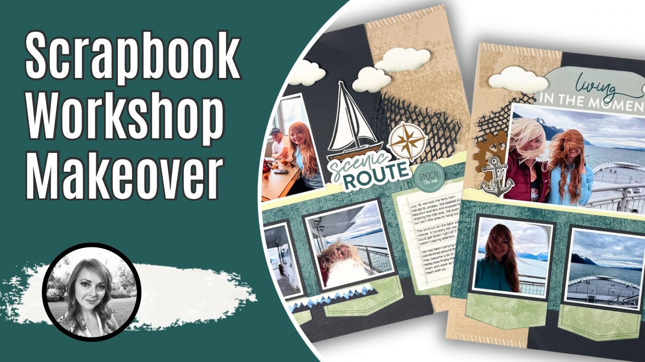 From Workshop to Custom Scrapbook Layout | Stampin' Up! Exploring Nature