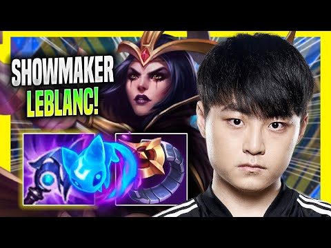SHOWMAKER IS INSANE WITH LEBLANC! - DK ShowMaker Plays Leblanc MID vs Zoe! | Preseason 2022