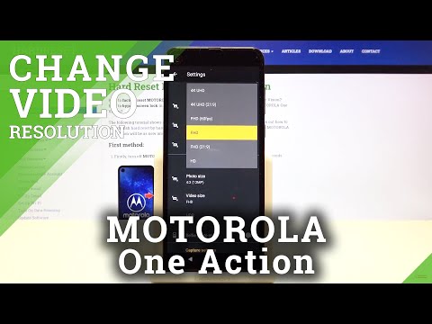 How to Edit Video Resolution on Motorola One Action – Change Video Quality