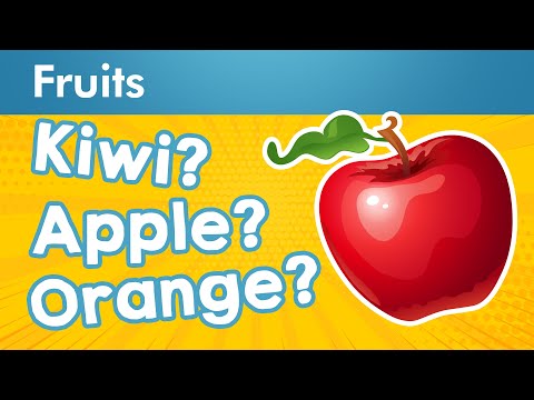 EQ English Quiz - Funny Fruits For Children!