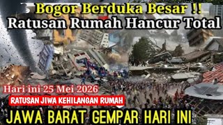 Download lagu CHAOS BEFORE EID AL-ADHA‼️ BOGOR HIT BY TORNADO, dozens of houses damaged, trees uprooted mp3