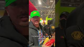 LOS HOT DOGS MÁS RICOS SON DE J BALVIN😋😋😋 #hotdog #jbalvin #shorts