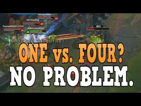 INSANE 1V4 LATEGAME OUTPLAY!!  THE WIN STREAK CONTINUES!? Unranked To Rank 1 - Ep. 5