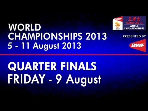 QF - MD - Kim K.J./Kim S.R. vs Koo K.K./Tan B.H. - 2013 BWF World Championships
