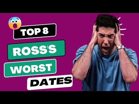 Top 8 Ross's Worst Dates | Central Perk | Friends