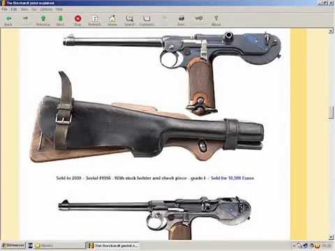 The Borchardt pistol explained video