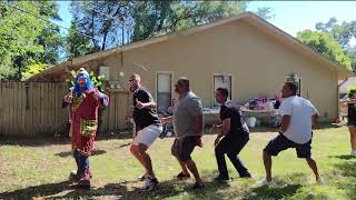 Baile Pluma Gay - Payaso Pikorete Celebrando el Cumpleaños de Ashantyl Chanell en Ocala Fl