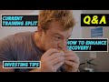 Mukbang Q and A | Training split | Investing