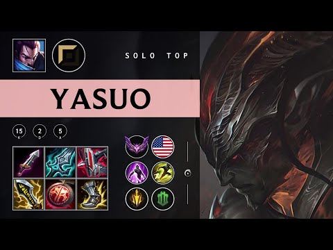 Yasuo Top vs Shen - NA Master Patch 25.24
