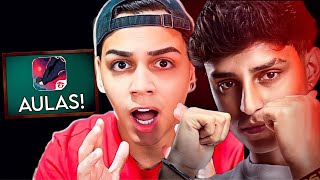 FREITAS ENSINOU JOGAR FREE FIRE E FEZ 22 KILLS NA LEAGUE MESTRE! NOBRU AMASSOU MUITO! KINGS! React