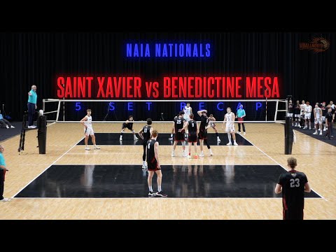 5-Set Thriller 🔥 Saint Xavier vs Benedictine Mesa | NAIA Men’s Volleyball National Championships