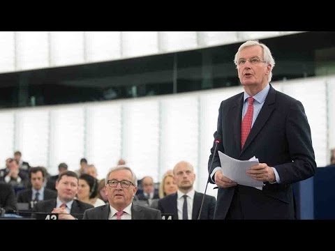 EU rejects British PM May's call for parallel Brexit and trade talks