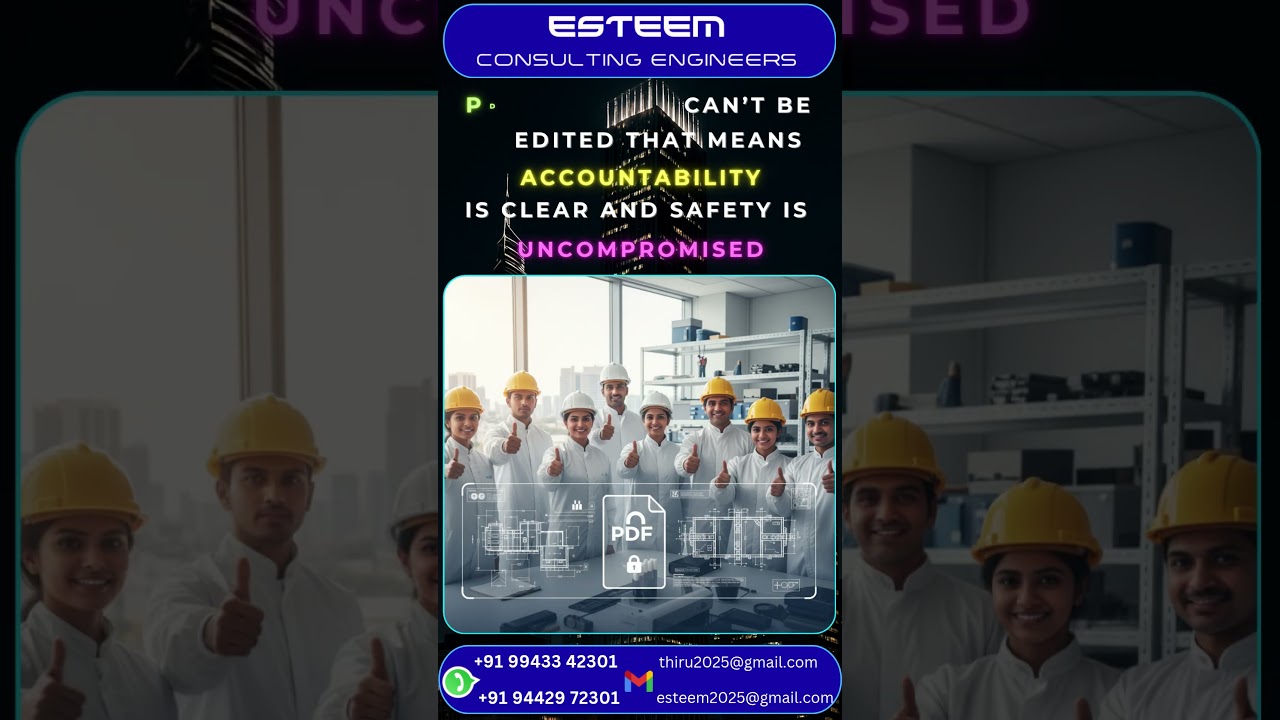 Our document deliverables -from CAD to Safety (PDF) - are Structured with Purpose #structuraldesigns