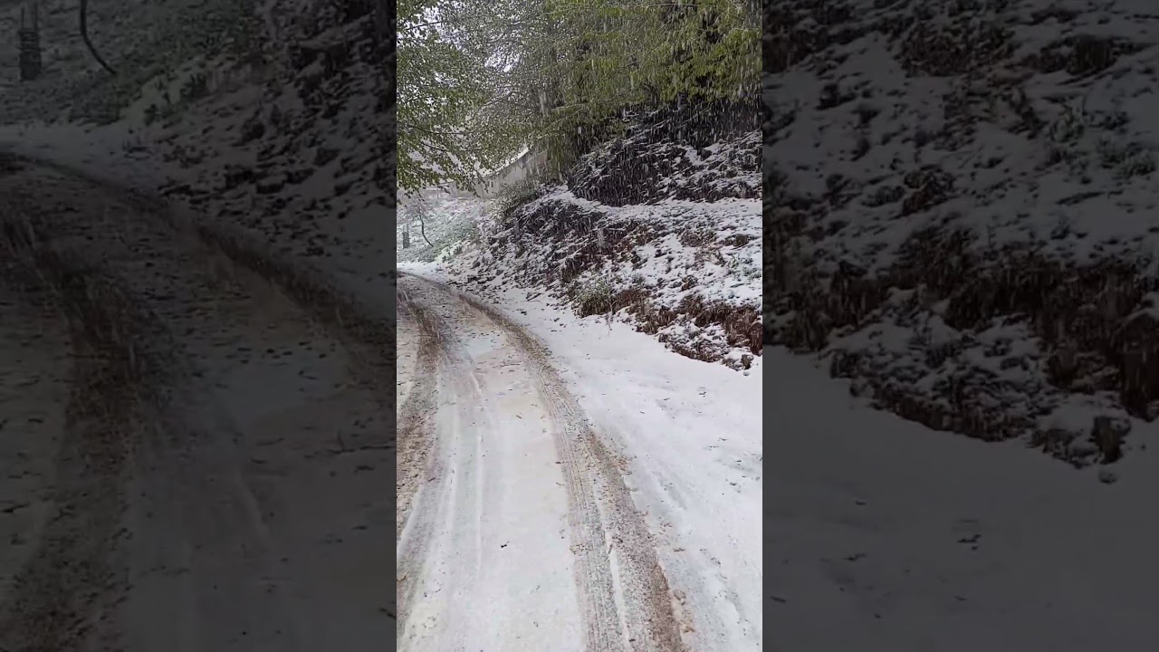 Amanoslar’da Mayıs Ayında Kar Sürprizi