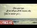 Close Your Eyes - Michael Buble (Lyric Video HD ...