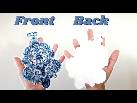 Back To Basics ep. 3 How To Add White Base Directly On Napkin Decoupage