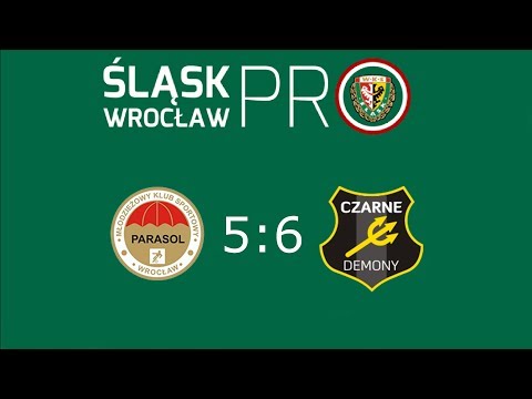 Parasol Wrocław - Czarne Demony 5:6, Sezon Jesień 2018, Śląsk Wrocław PRO, 10.10.2018