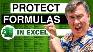 Excel Formula Cell Protection - Guard Your Spreadsheets - Episode 2032