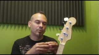 Joey Vera Bass Set Up Part 2 Tuning and Stretching
