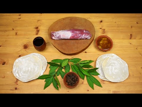 Ancient Roman Pork Stuffed with Pasta - Porcellus Tractomelinus