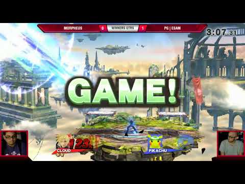 VS Weekly 7/5/18 - Winners Qtrs - Morpheus (Cloud) vs PG | ESAM (Pikachu) - Smash 4