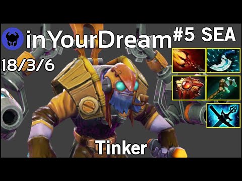 inYourDream [TNC.Tgr] plays Tinker!!! Dota 2 7.21