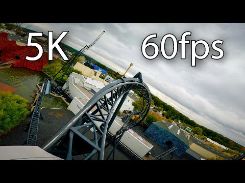 Star Trek: Operation Enterprise front seat on-ride 5K POV @60fps Movie Park Germany