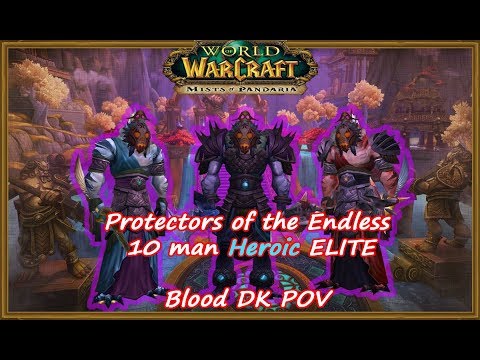 Forgotten Society vs. Protector of the Endless 10 Heroic ELITE [Blood DK POV]