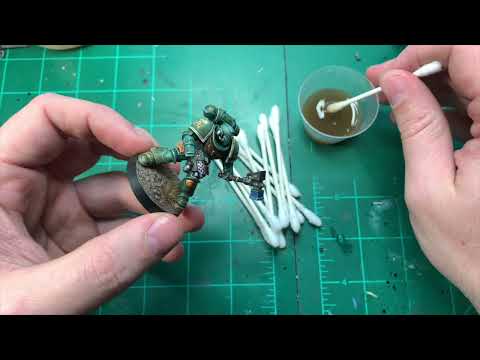 So verwenden Sie AK Interactive Streifen-Schmutz-/Ölwaschmittel auf Ihren Modellen!