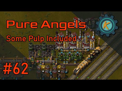 Nutrient Pulp for Plastic | Factorio Pure Angels #62