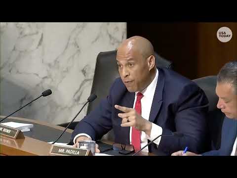 Todd Blanche and Cory Booker clash over Ghislaine Maxwell meeting, prison transfer in heated hearing