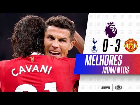 Gols e lances de Tottenhan x Manchester United