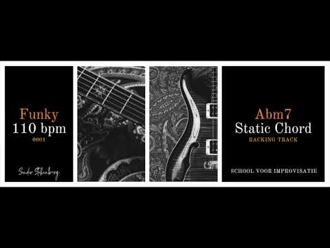 Funky Abm7 Backing Track   Static Chord   110bpm