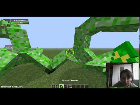 Mutant zombie vs Mutant creeper- minecraft