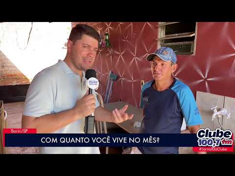 BARIRI: NELSON CATA RECICLÁVEIS PARA SOBREVIVER
