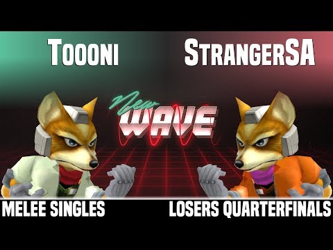 New Wave - Toooni (Fox) vs StrangerSA (Fox) - MELEE SINGLES - LOSERS QUARTERFINALS