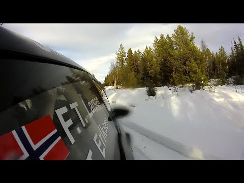 Pre-Event Test ERC Rally Liepaja 2016 - DAY 1: Larsen and Eriksen / Fiesta R5