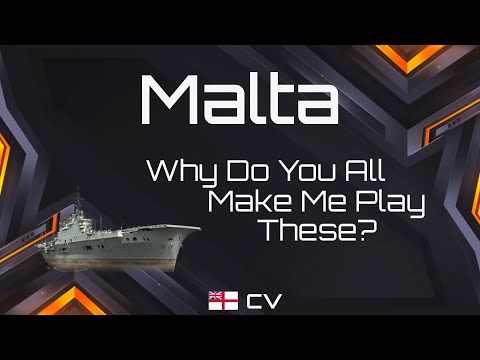 HMS Malta - Anyone can play this - World of Warships Blitz