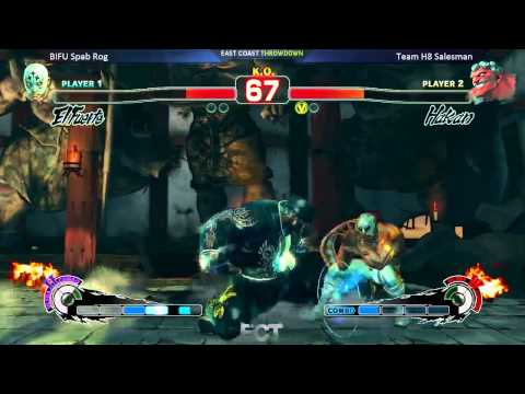 USF4 Top 8 @ ECT 2015 - BIFU Spab Rog (El Fuerte) vs Salesman (Hakan) [720p/60fps]