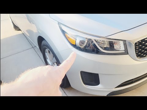 Replace Passenger Side Low Beam Headlight on 2015 Kia Sedona