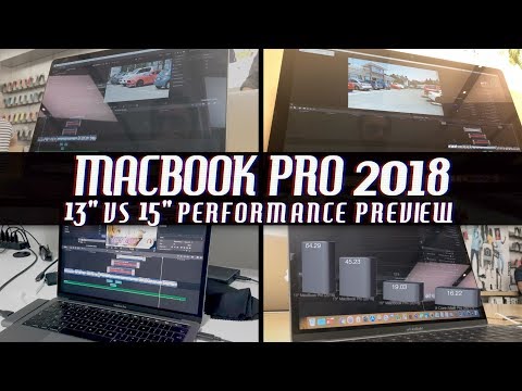 13” vs 15" MacBook Pro (2018) vs iMac Pro | Video Editing Comparison
