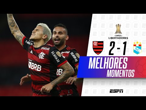 Gols e lances de Flamengo x Sporting Cristal