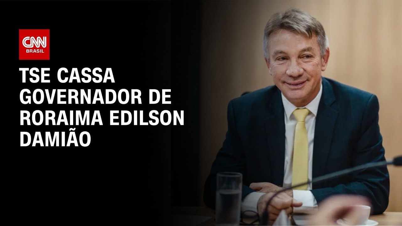 TSE cassa governador de RR, torna Denarium inelegível e convoca eleição | BASTIDORES CNN