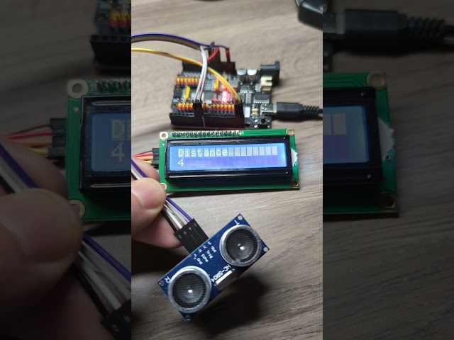 Vídeo relacionado con SATKIT Sensor Ultrasonidos HC-SR04 Medición de Distancia 2cm-3m 5V para Arduino PIC Microcontroladores 22x46mm
