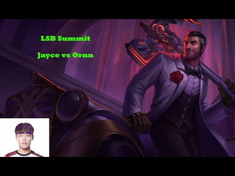 LSB Summit Stream - Top Lane - Jayce vs Ornn - Korea Challenger S11 Ranked Match