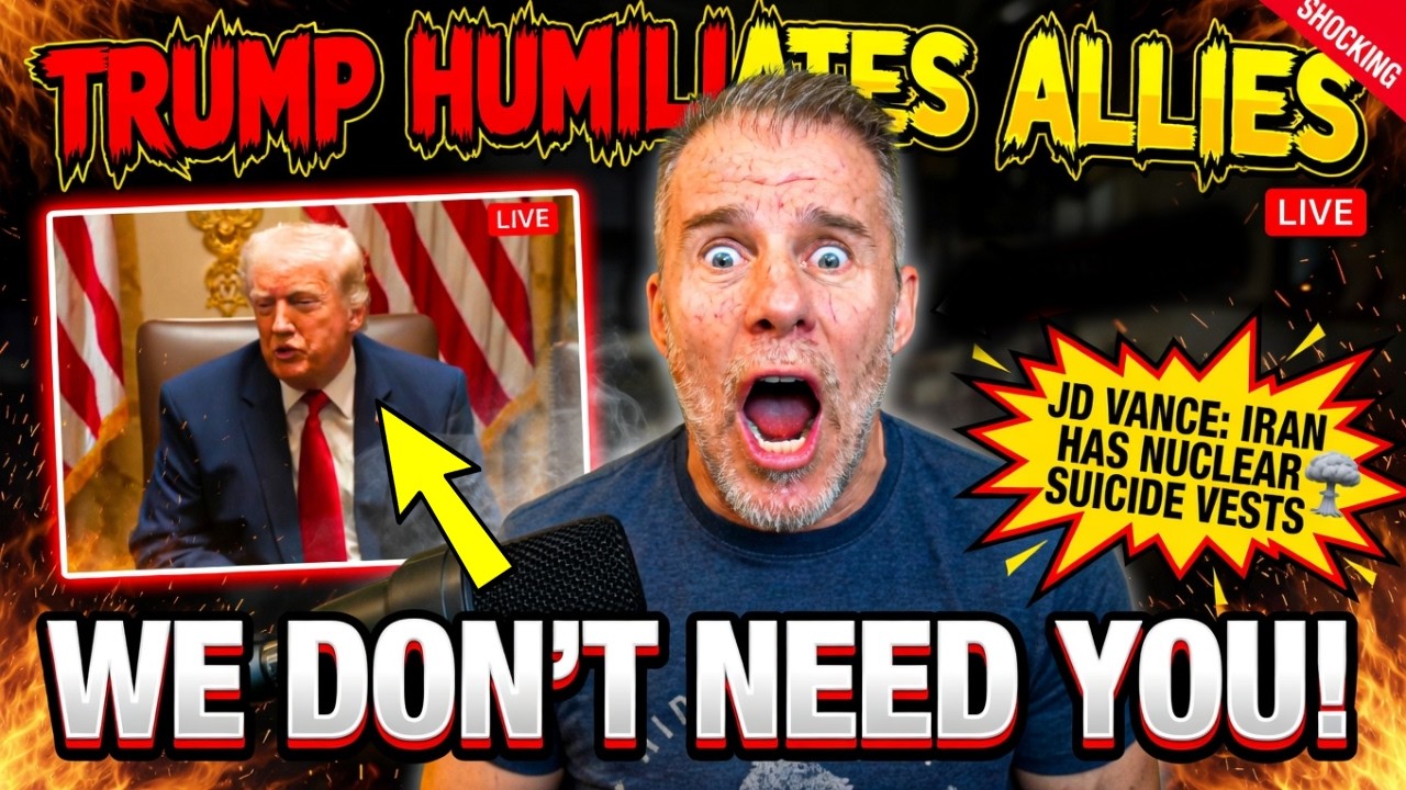 "Their Ships are PATHETIC Toys!" Trump STUNS Everybody by Humiliating Western Allies (Video)