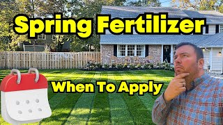 THIS is When To Fertilize In SPRING
